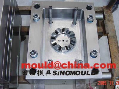 fan mould cores and cavities 8
