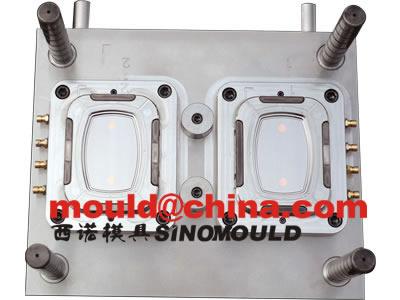 thinwall food container mould with in mold labeling 35