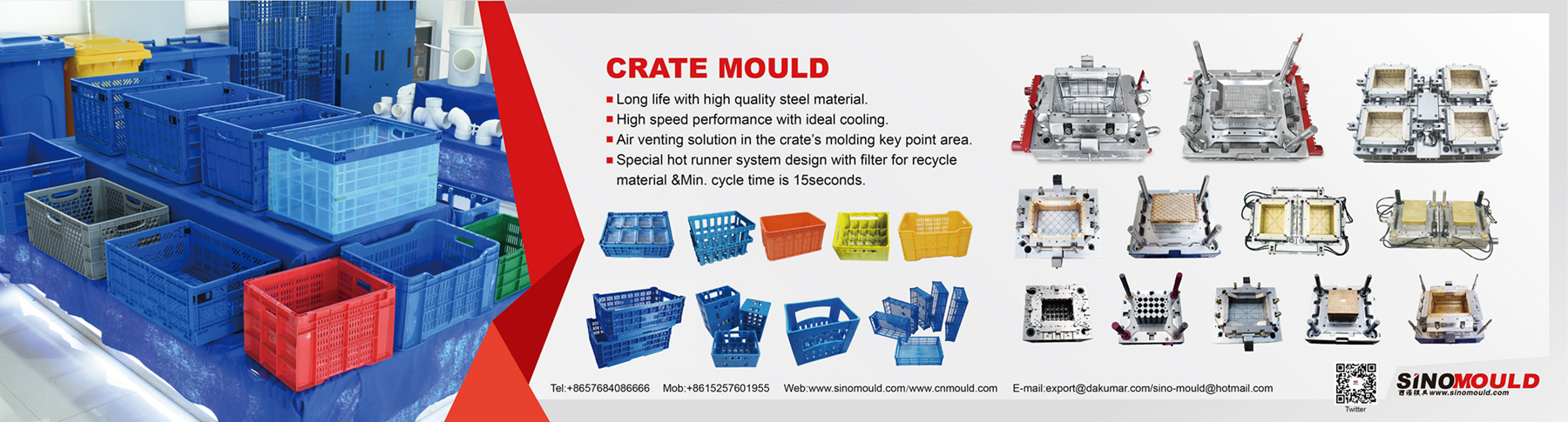 Plastic Crate Mould-SinoMould